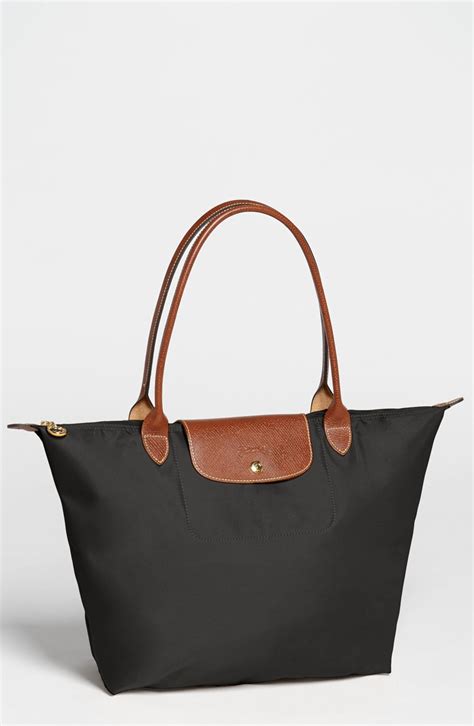 longchamp tote bag large black